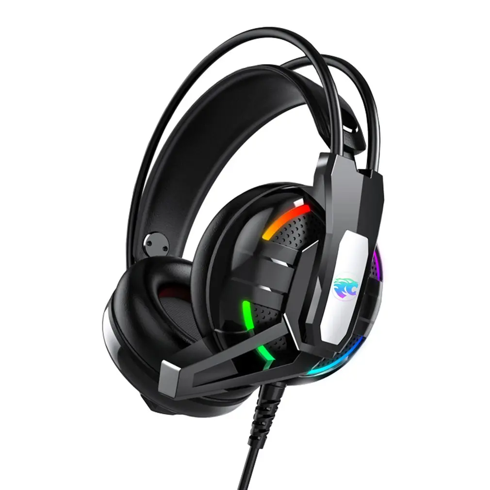 

A12 Colorful Marquee Headphones Gaming Headset Super Bass Stereo Gaming Headset With Noise Reduction Mic