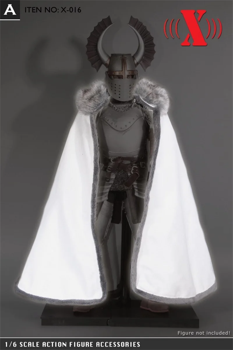 

X-TOYS 1/6th Soldier Ancient General Cloak Coat Ancient Roman Crusader Gladiator X-016 Model For Usual Doll Action Collectable