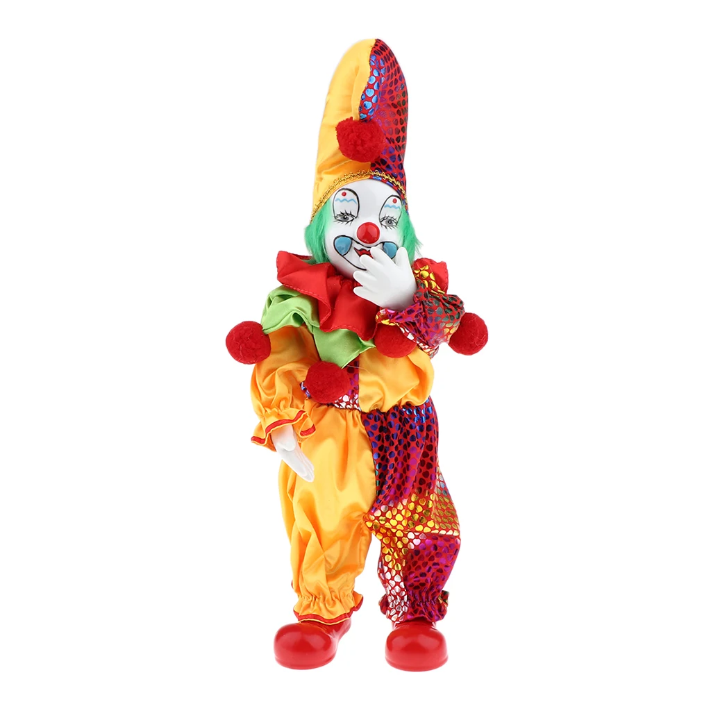 Фарфоровая подвесная кукла-Арлекин украшения для дома офиса | Игрушки и хобби