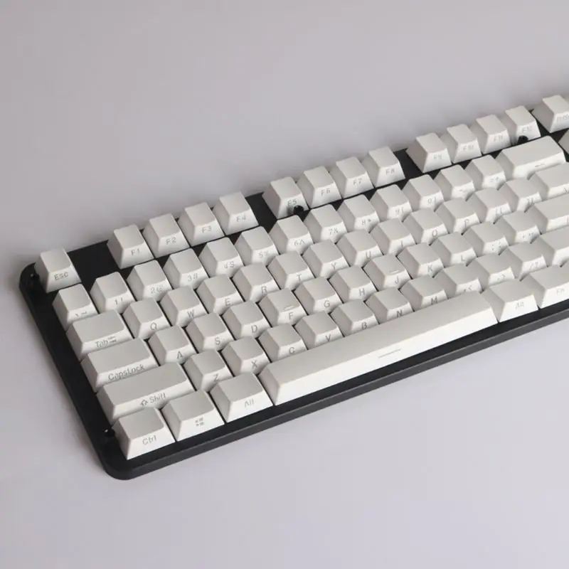 

108 PBT Double Shot Side-lit Side Backlit Keycaps Cherry Profile Keyboard Keycap