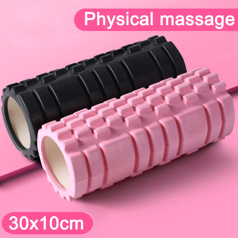 EVA Therapie Physio Yoga Foam Roller blöcke Yoga Spalte Sport Fitness Pilates Zug Turnhalle Muskel Massage Raster Punkt Übung
