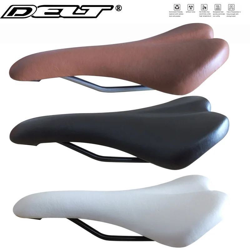 Saddle Ultralight Poly Fiber Breathable Durable Pu Leather Bike Cycling Racing Seat Saddles Accessories