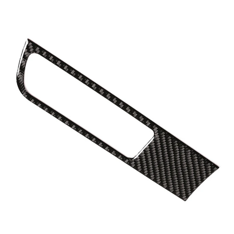 Мягкое углеродное волокно Стайлинг автомобиля внутренняя часть слота для карты