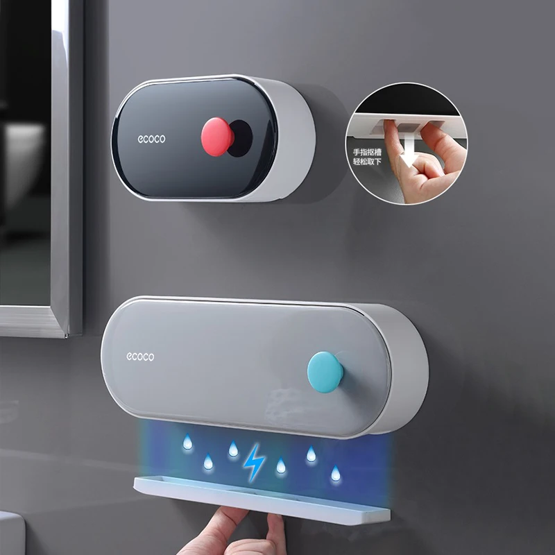 soap dish paste wall mounted soap holder toilet storage rack punch free detachable storage disk bathroom accessories soap box free global shipping