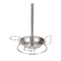 stainless steel stand holder chicken cooker barbecue with handle chicken roaster grill tools for bbq