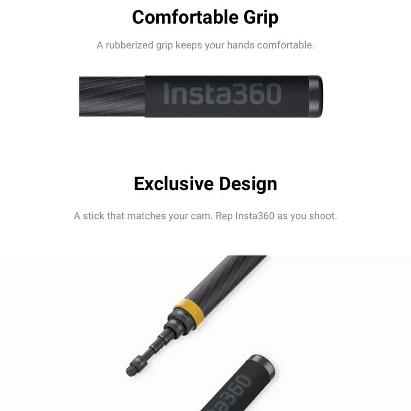 Insta360 новая версия 3m ультра-длинный Расширенный выпуск из углеродного волокна