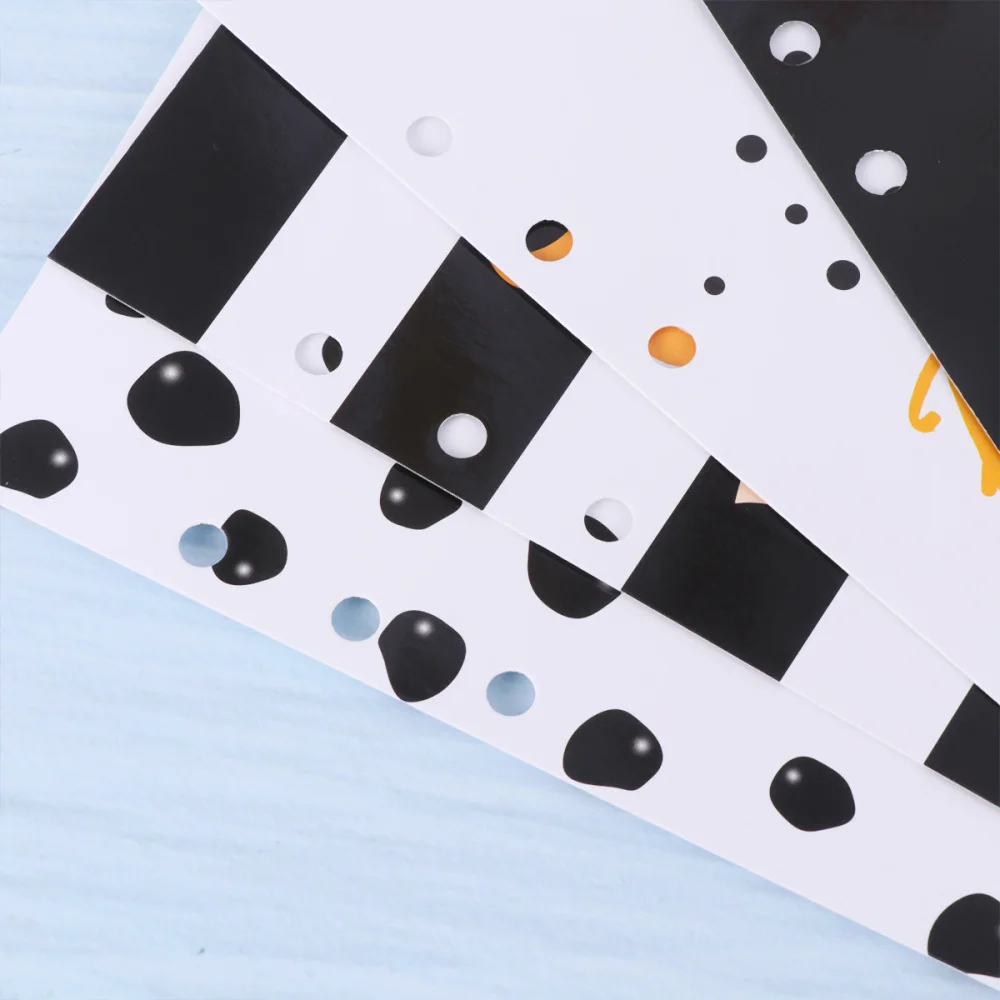 

6 Set 30pcs A5 Loose-leaf Notebook Separate Paper Multifunctional Handbook Colorful Classification Page (Vertical Version