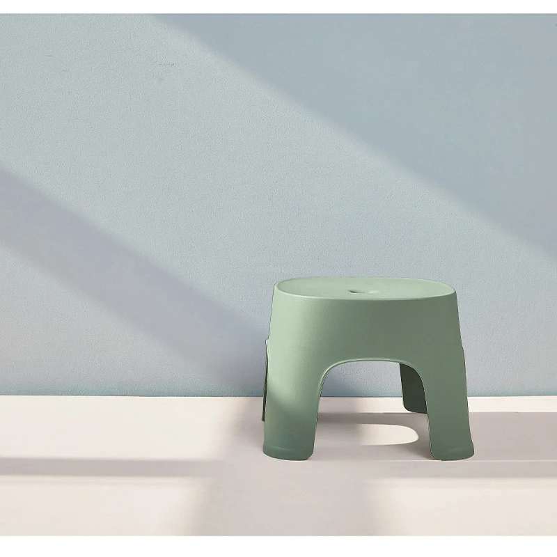 Малая скамья ванная комната Противоскользящий табурет пластиковый подпятник