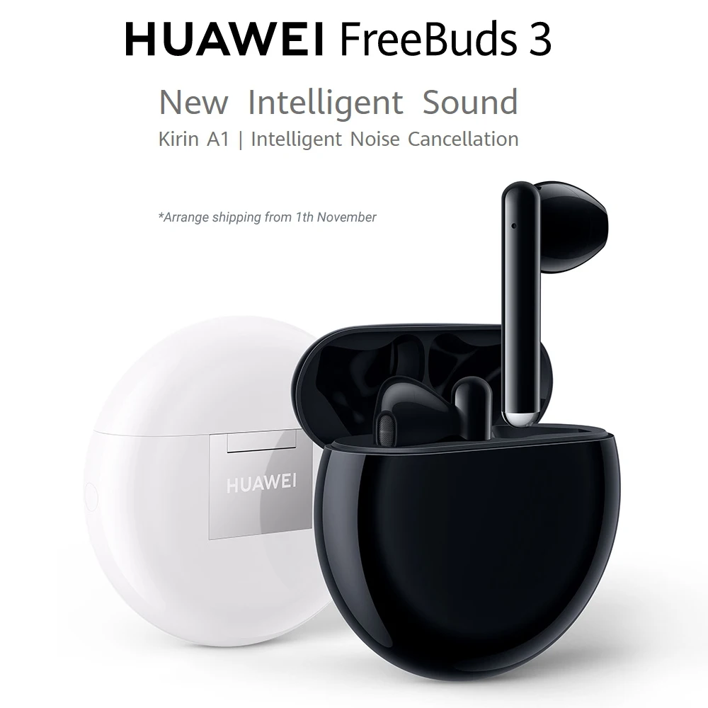 Беспроводные наушники huawei Freebuds 3, TWS, Bluetooth, наушники с активным шумоподавлением, Bluetooth 5,1, управление нажатием