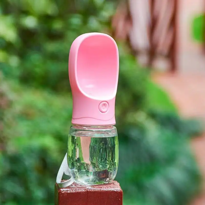 Портативная бутылка для воды домашних собак маленьких и больших путешествий