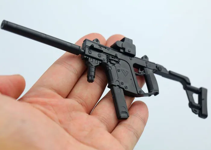 1:6 пушка в сборе модель KRISS Vector Submachine Gun пластиковая пазла для 1/6 солдат военное