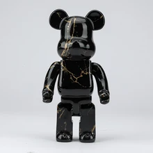 Figurines For Interior 28Cm Bearbrick  400% Be@rbrick  Games Home Decoration Desk Accessories Luxury Living Room Decoration New
