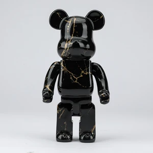 figurines for interior 28cm bearbrick 400 berbrick games home decoration desk accessories luxury living room decoration new free global shipping