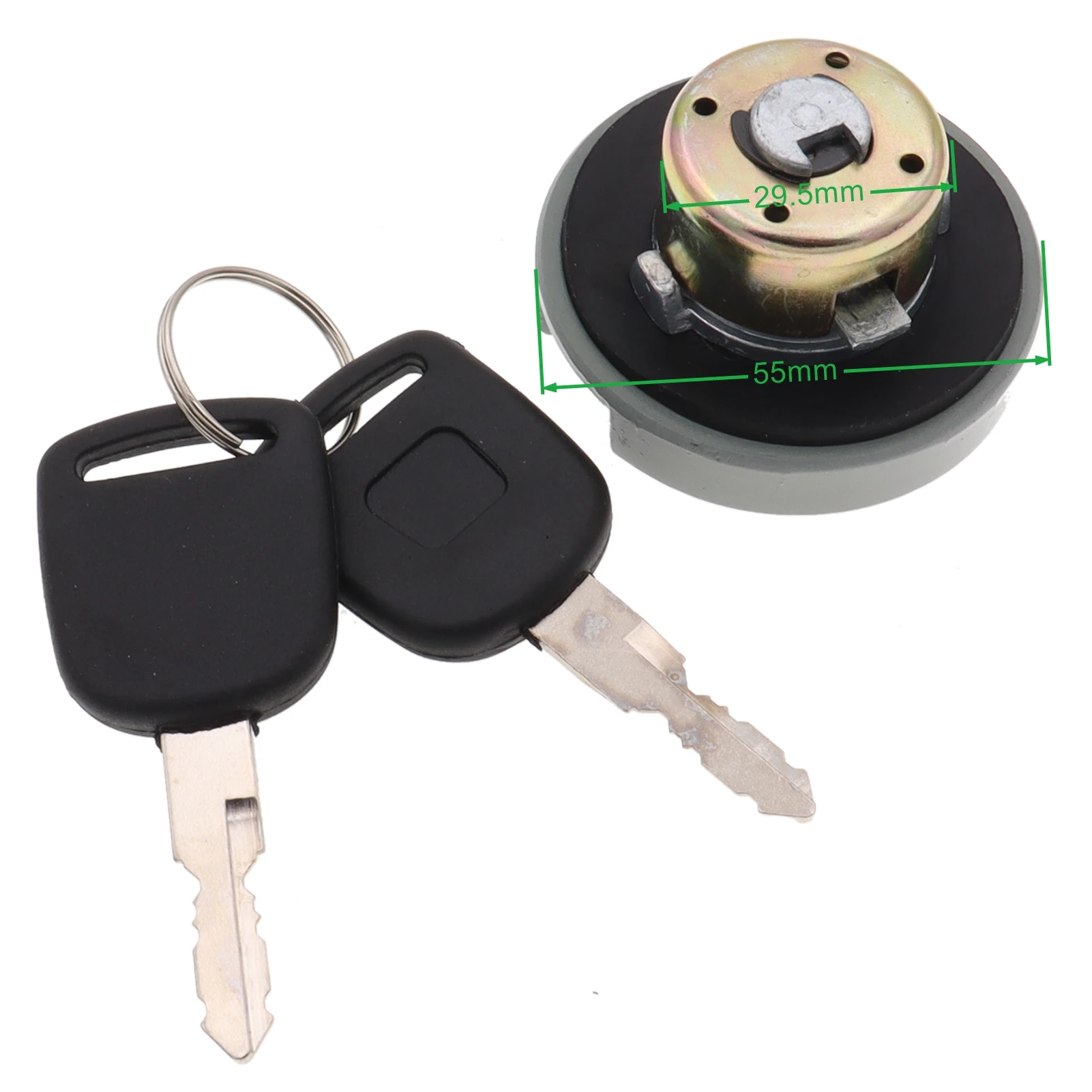 Мотоциклетная Крышка для бензобака и топливного бака 1 комплект замок + Поддержка