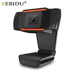 KEBIDU HD веб-камера 720P USB Камера Высокое разрешение веб-камера с микрофоном клип на Камера Поддержка для Windows XP Win 2000 Win7 8 10