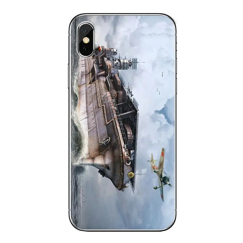 Мягкий прозрачный чехол-накладка военные морские корабли для iPod Touch Apple iPhone 4 4s 5 5S