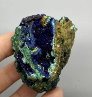 147g natural beautiful azurite and malachite symbiotic mineral specimen crystal stones and crystals healing crystal