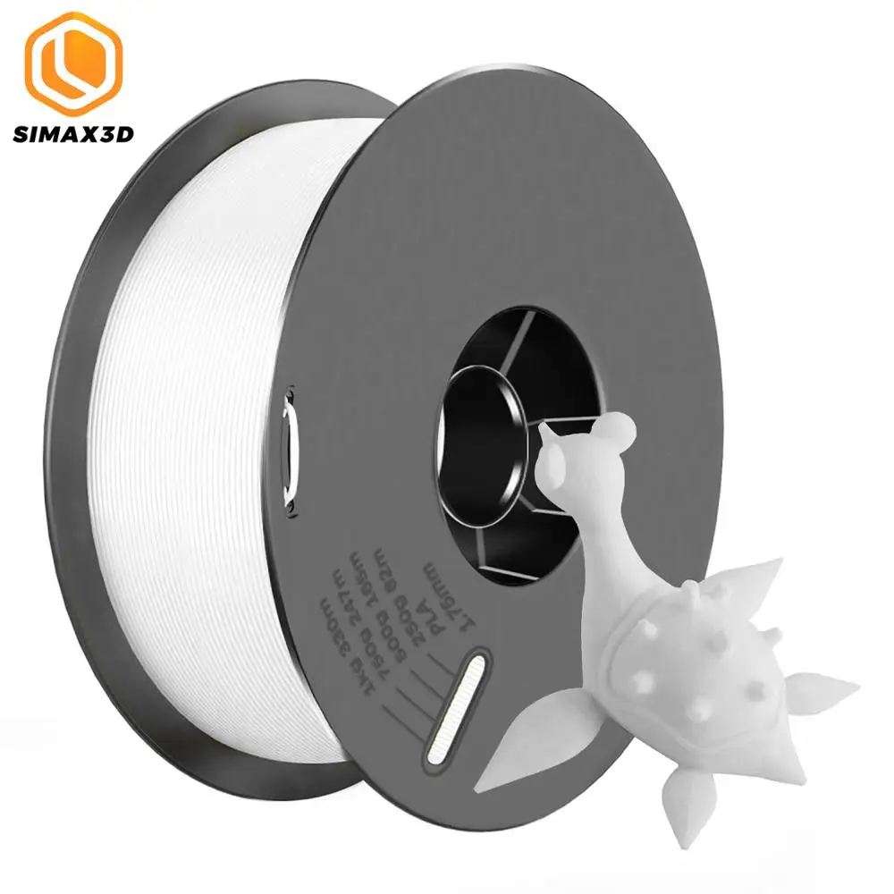 

Детали для 3D-принтера SIMAX3D PLA, 1,75 мм, точность нити +/-0,02 мм, 1 кг