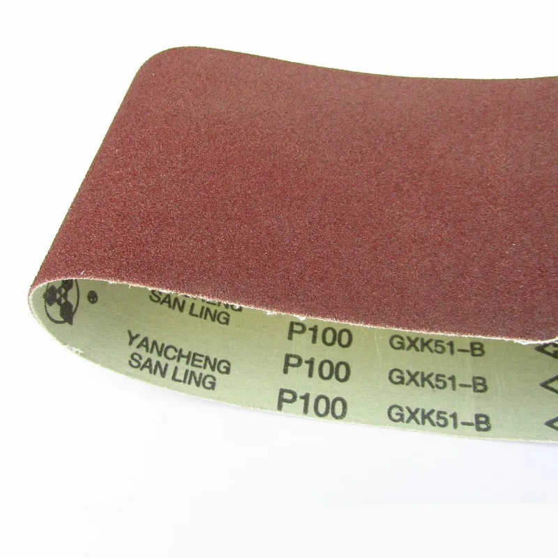 

5Pcs Sanding Belts 915*100/610*100/533*75mm 40-600 Grit Assortment Metal Grinding Aluminium Bands Polisher Oxide Sander