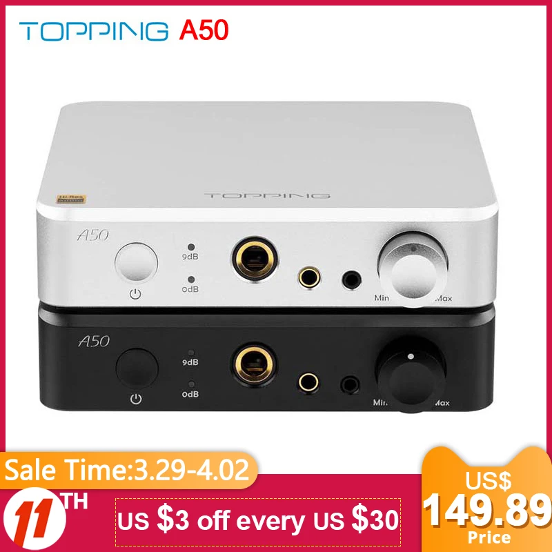 Топ A50 Hi-Res Настольный усилитель для наушников 2 * LME49720 OP-AMP 3 5/6 35/2 5 мм выход сменный
