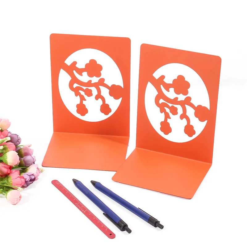 1 пара Настольный книжная полка сливы простота оранжевый Цвет стол полы