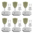 6 шт цвета: золотистый, серебристый 3Lx3R гитары Machine Head тюнеры строка Колки ключи колышек отверстие 6 мм для гитары Gibson Les Paul Аксессуары для гитары