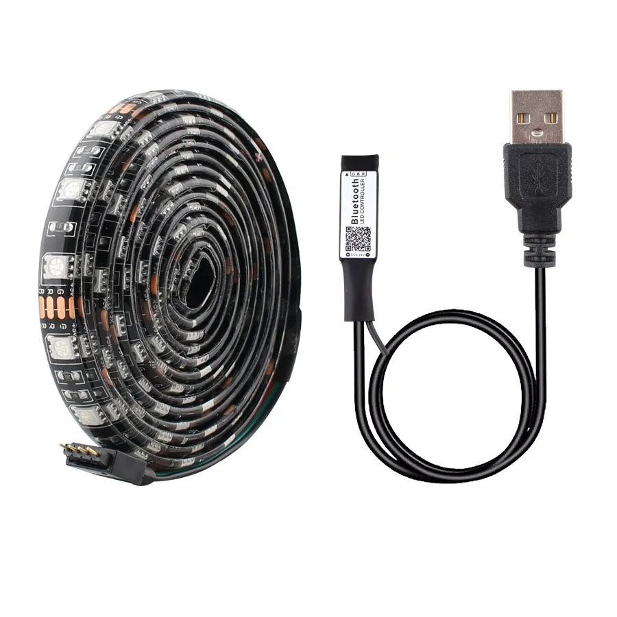 DC 5 В USB светодиодный подсветка 5050 SMD Bluetooth ТВ ПОДСВЕТКА водонепроницаемое