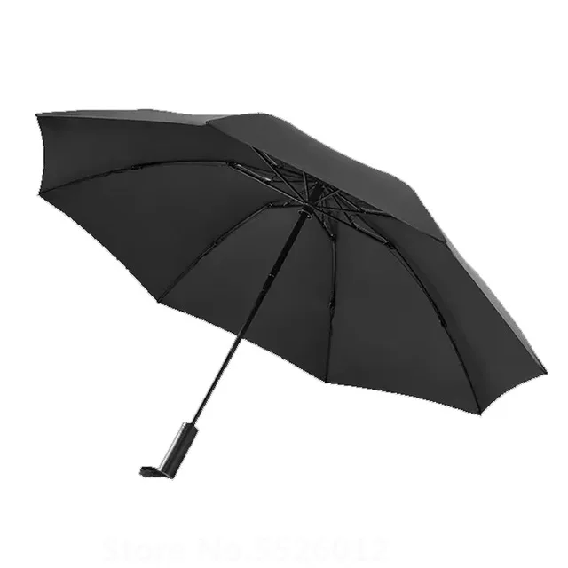 Автоматический складной зонт 90Fun Ветрозащитный прочный со светодиодный Ной