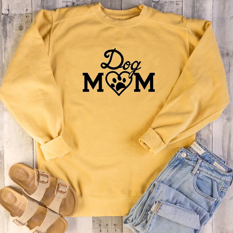 

Dog mom cute lover funny slogan grunge tumblr party hipster pure cotton young street style vintage pullovers graphic cute tops