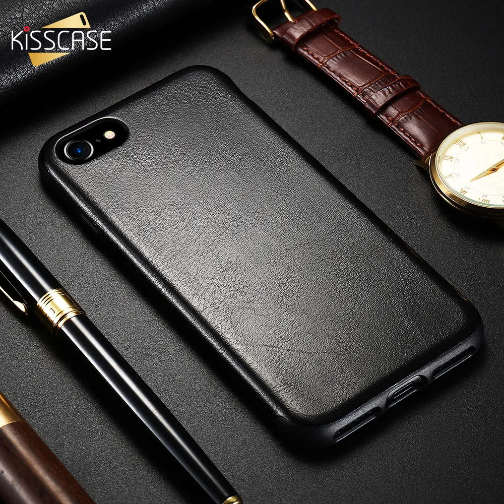 KISSCASE Винтаж кожаный чехол для iPhone X 10 XS Max XR роскошные магнитные мобильный чехол для телефона для iphone 6S 6 7 8 плюс 5S 5 SE крыш