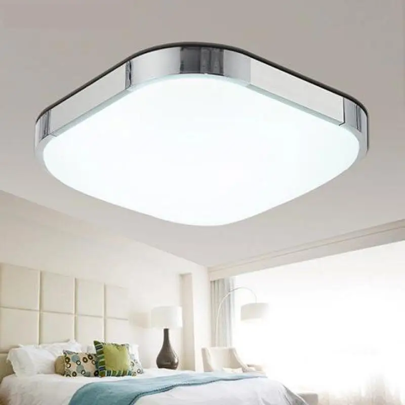 Led 24 Вт светодиодный потолочный светильник с квадратным Кухня 110v/220v современный