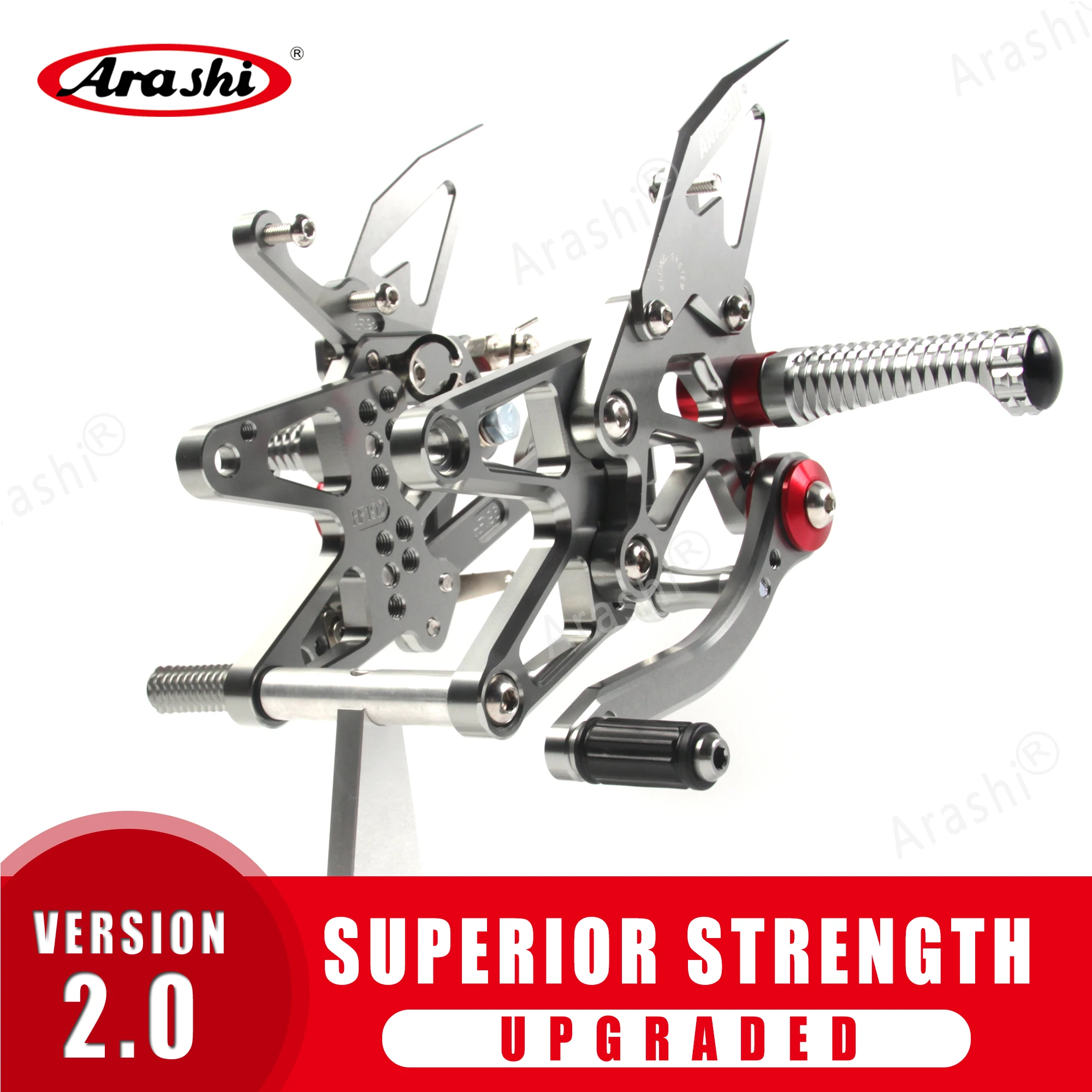 Arashi CNC Регулируемые подножки для BMW S1000RR / HP4 2009 - 2014 Райдер Подножки S 1000 RR 2010 2011 2012 2013
