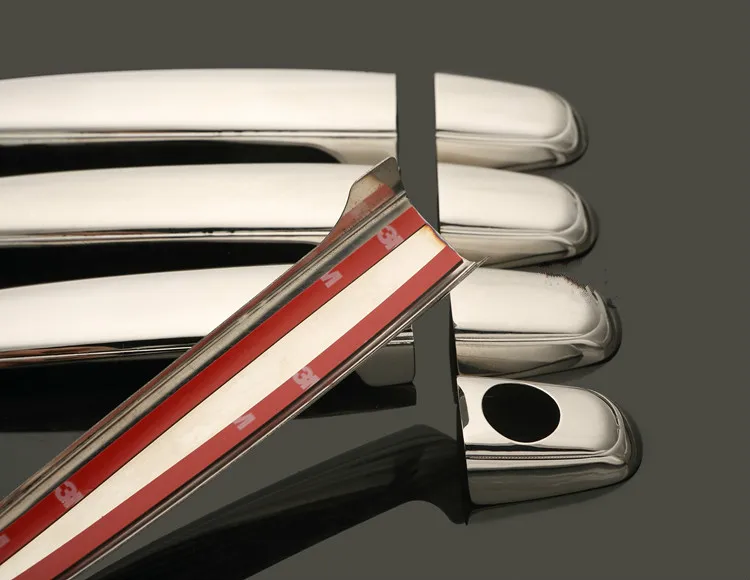 Новая хромированная накладка на дверную ручку автомобиля для Toyota Highlander 2008-2012 Camry