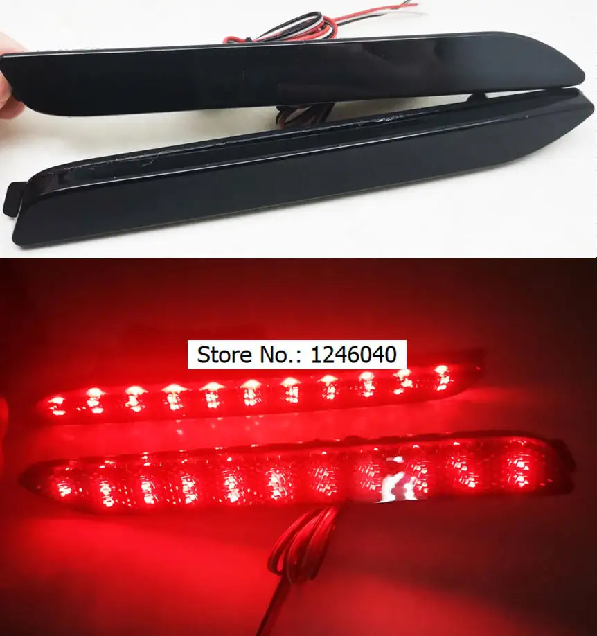 Задний бампер отражатель светильник для Toyota EZ Innova Wish Harrier Corolla Camry Reiz Venza Allion Avalon