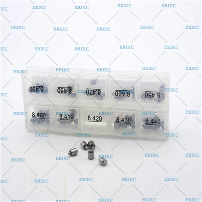 ERIKC Valve Adjustment Gaskets B15 Common Rail Injector Adjusting Shims 50 Pieces Sizes 8.40-8.49mm | Автомобили и мотоциклы