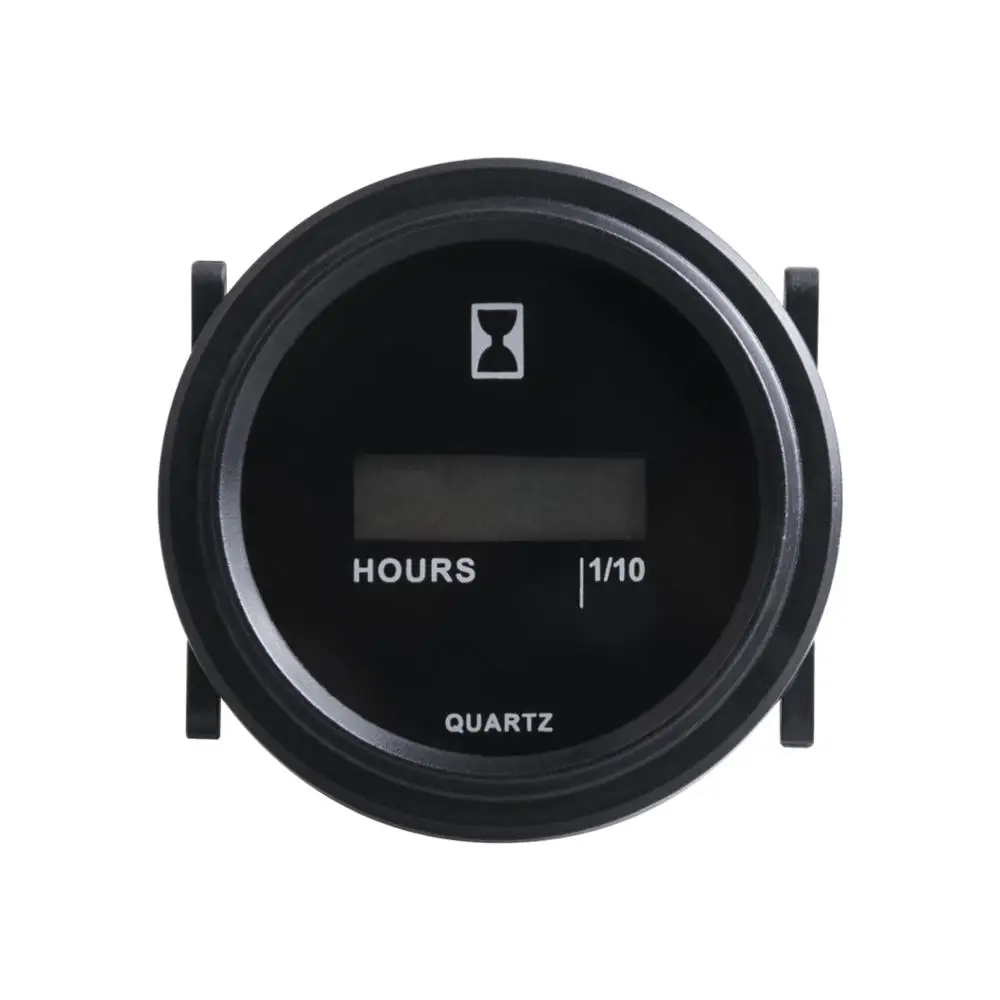 Resettable Design Large Hour Meter For Outboard Generator Forklift Record Engine Snowmobile Truck Boat Diesel DC 4.5-90V | Автомобили и