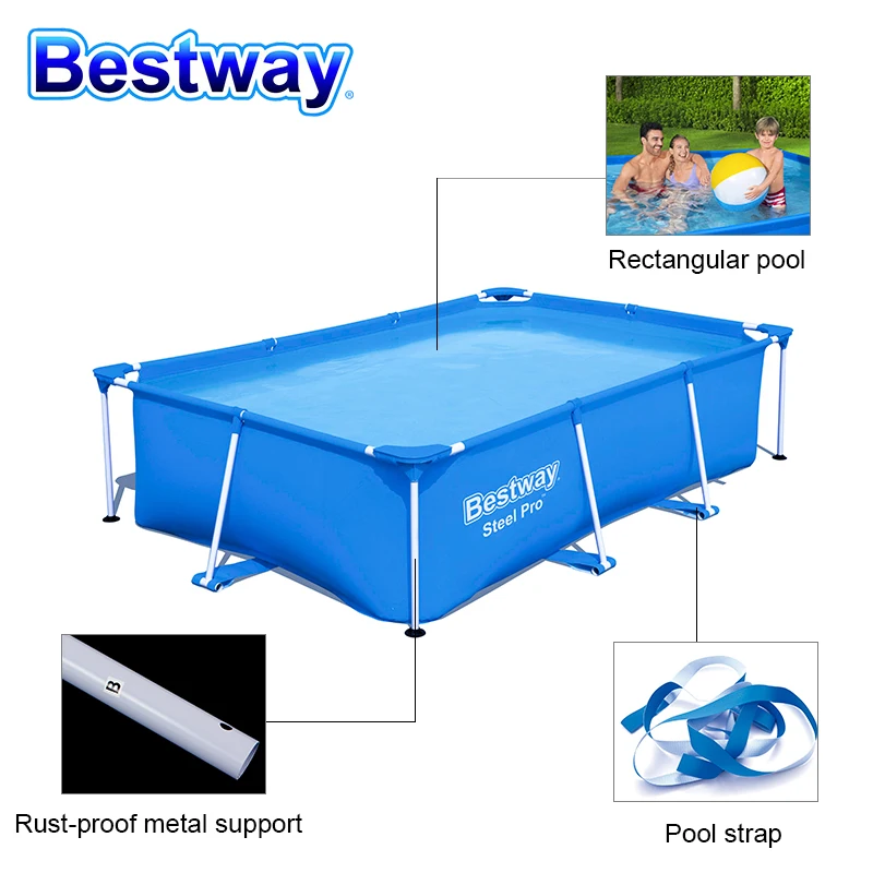 Резервуар для воды Bestway Steel Pro летний 2 6/2 1/3 м | Дом и сад