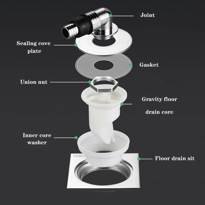 Соединительный штуцер для слива пола специальный локоть стиральной машины