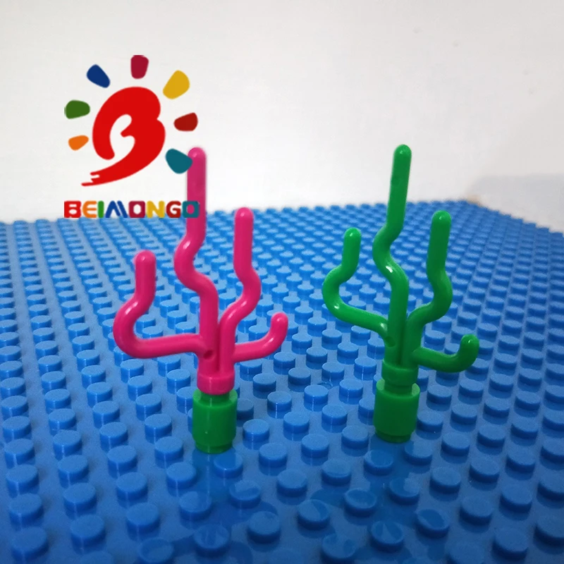 Бесплатная доставка! Строительные блоки BEIMONGO MOC морская трава растение ветки