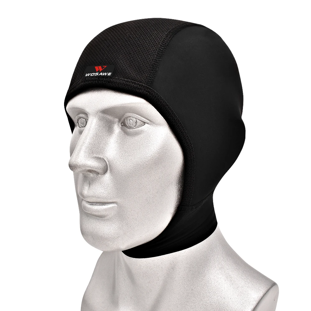 Мотоциклетный шлем WOSAWE внутренняя крышка мотоциклетная Балаклава дышащая маска