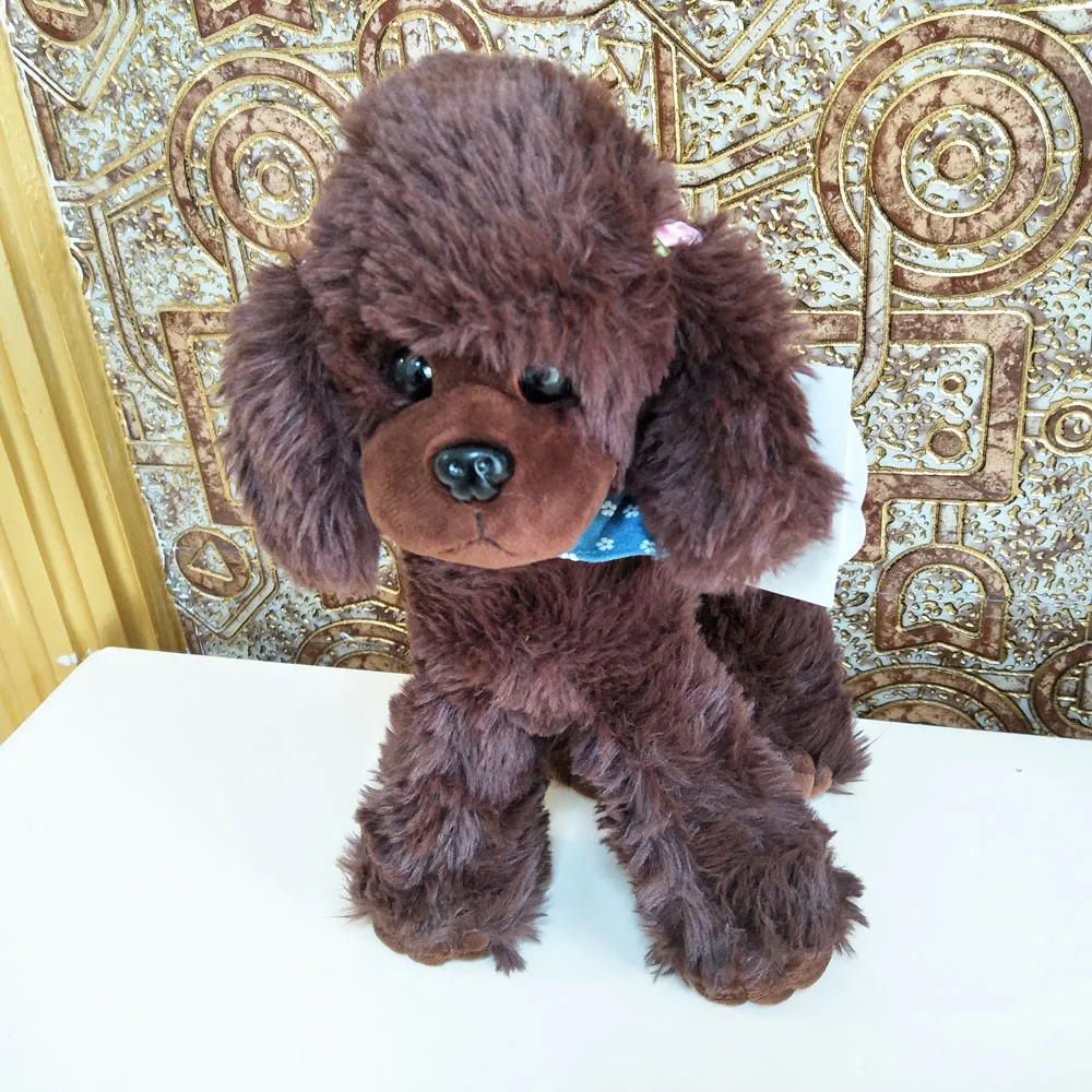 Новые детские плюшевые игрушки пуделя для маленьких детей игрушка на день