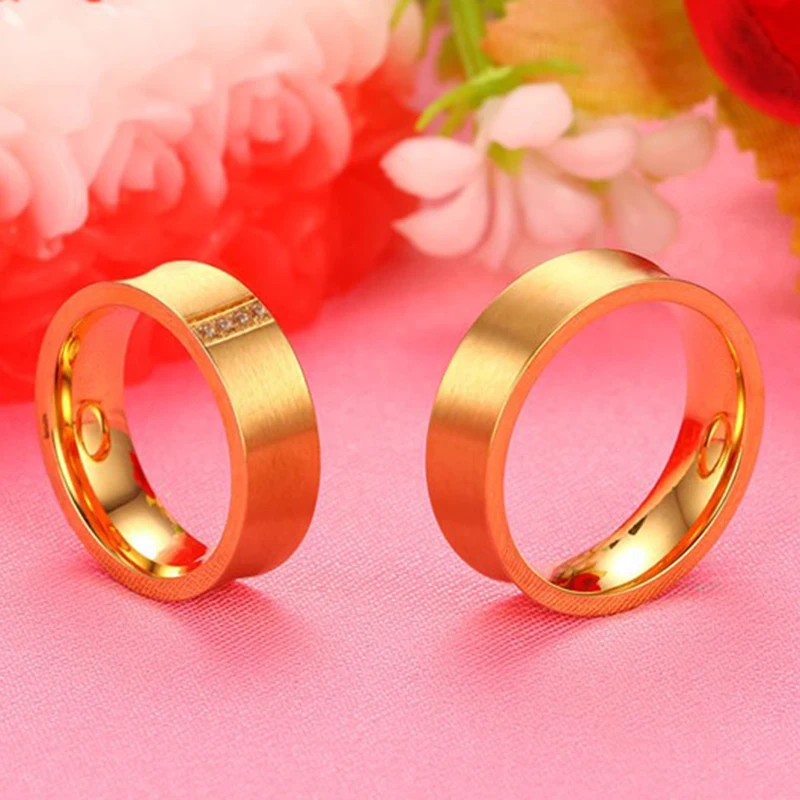 7 мм ширина Alliance обручальное кольцо для женщин и мужчин качество нержавеющая