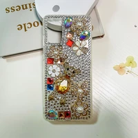 unique style desig jewelled phone case for iphone11 12 13 pro luxury ornamental 7 8 plus fashion x xr xs max soft silicone cover