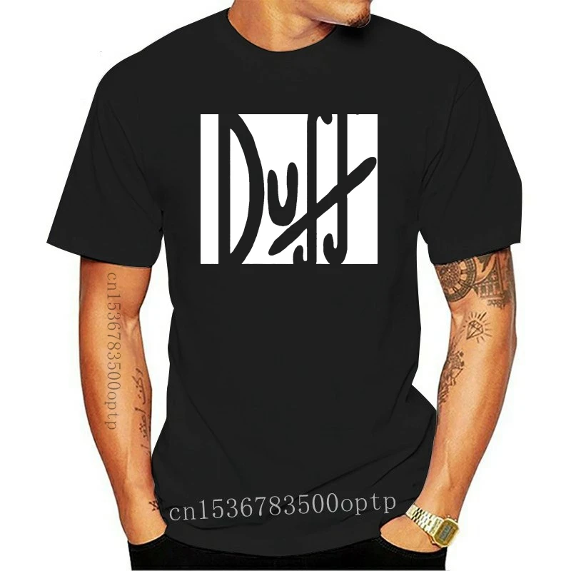 

Новинка 100% футболка 2021 модная мужская футболка 100% duff beer the
