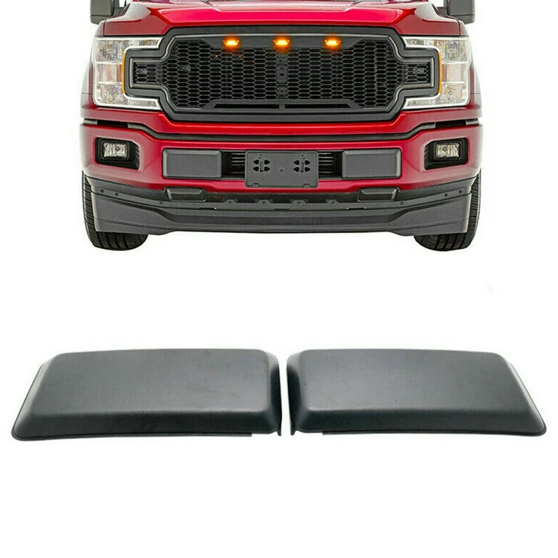 

Front Side Bumper Guard Inserts Pads Cover for Ford F-150 2018-2021