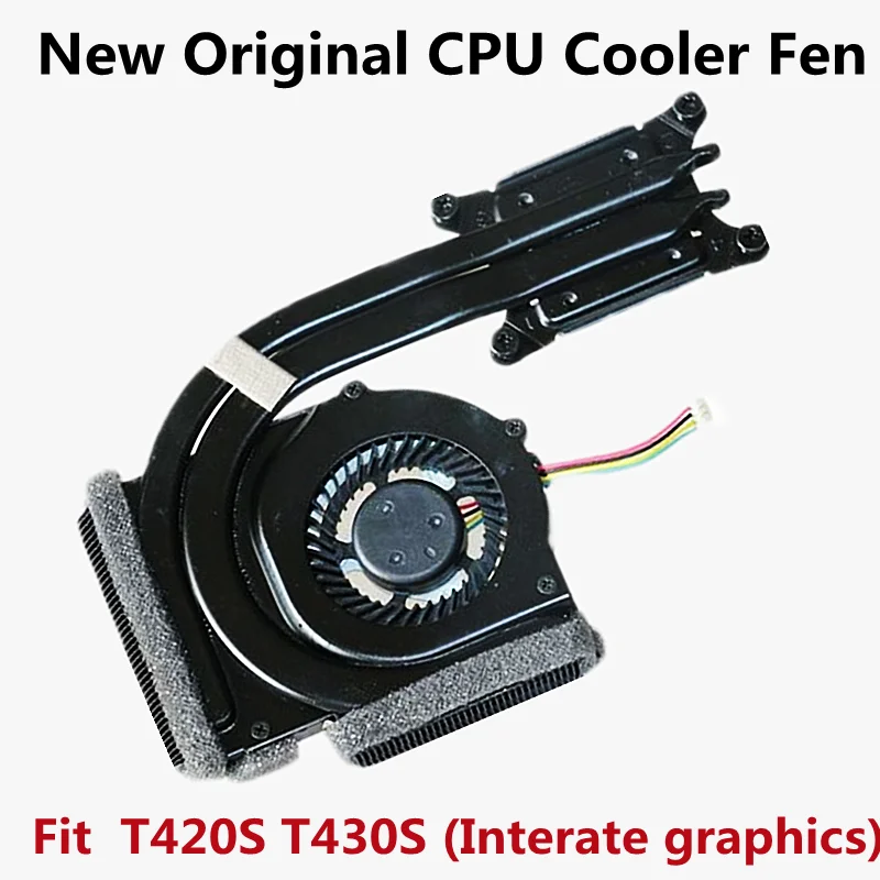 

New Original CPU Cooling Cooler Fan Heatsink Radiator for Lenovo ThinkPad T420S T430S Integrated Graphics FRU 04W1712 04W3485