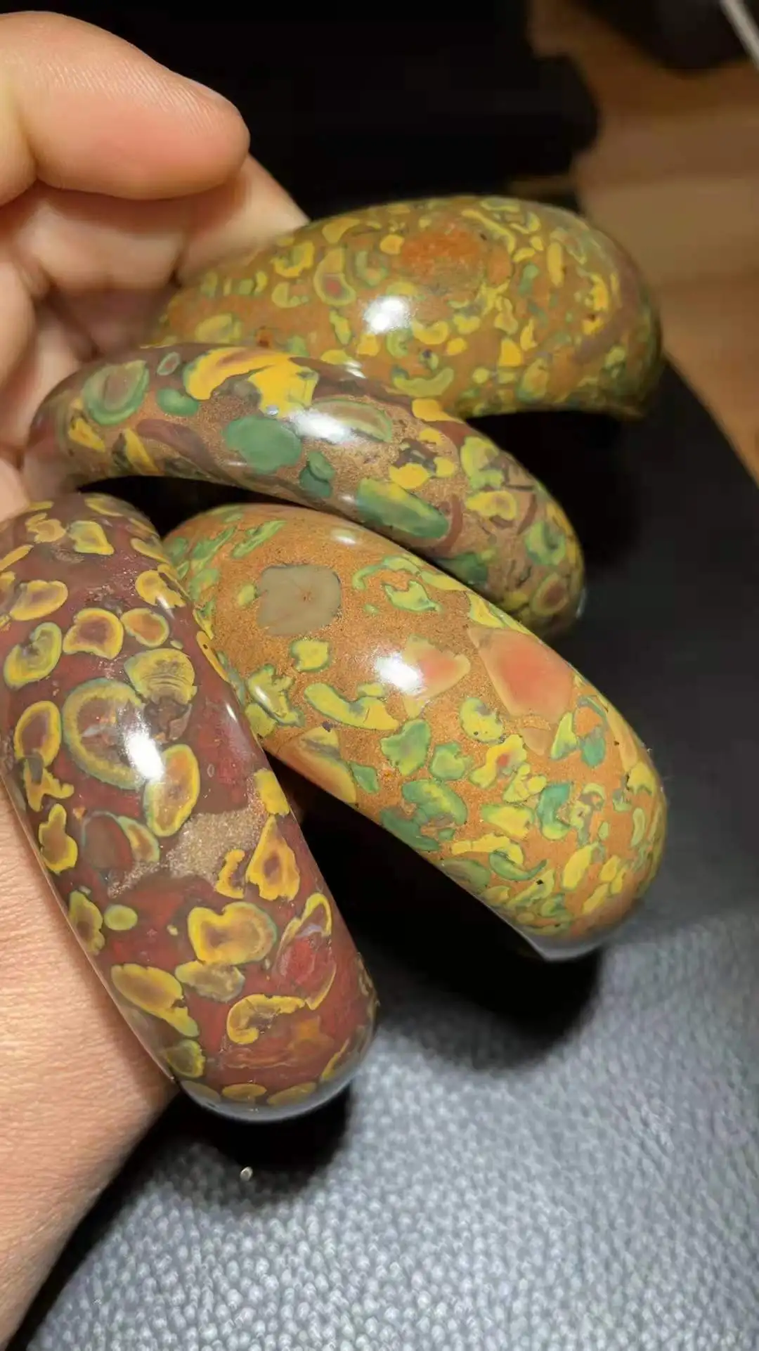 買取 自然スパイラル石ブレスレットオリジナル石化石pulseiras Femininaブレスレットオム男性女性特別なチベットジュエリーユニークな