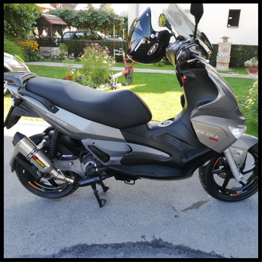 Мотоцикл Akrapovic выхлопная труба Универсальный мотоциклетный крест глушитель скутер Escape для KTM питбайк для KAWASAKI Ninja 300 R3 PCX 150