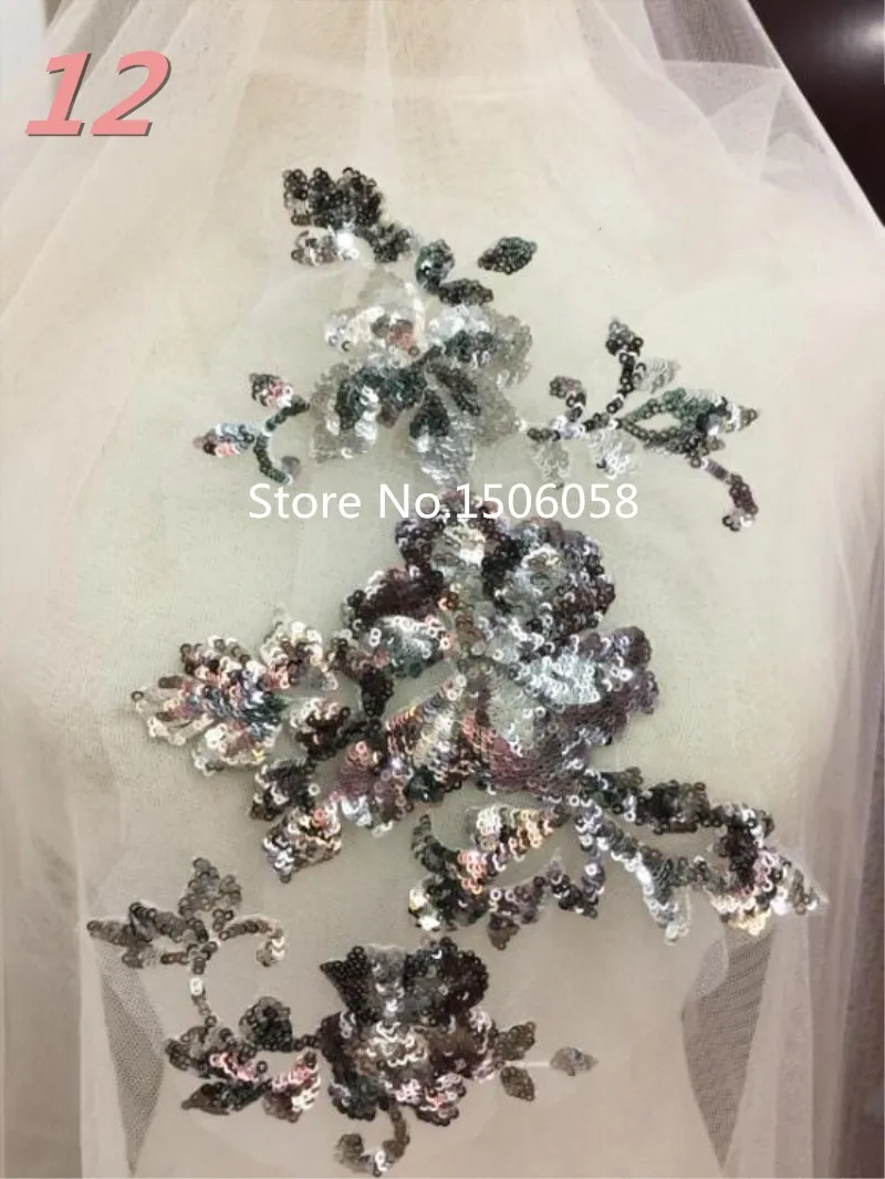 4 шт./Детская Кружевная аппликация с цветочным воротником|fabric 3d|patch lacelace applique