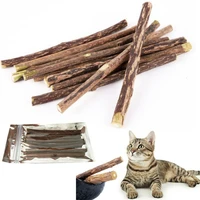 20pcs natural catnip pet cat molar stick chewing cleaning teeth cat toys snacks pet cat supplies tooth cleaning rod